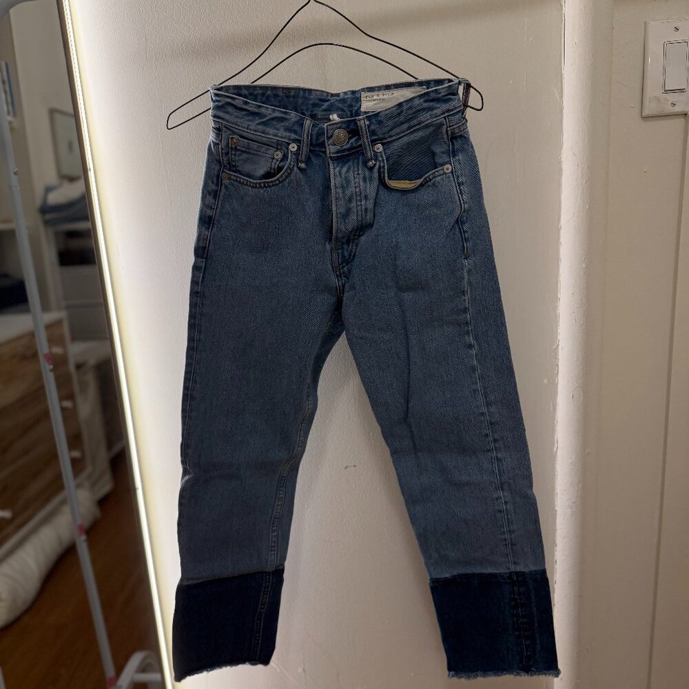 Rag & Bone Color Block Jeans Size 24